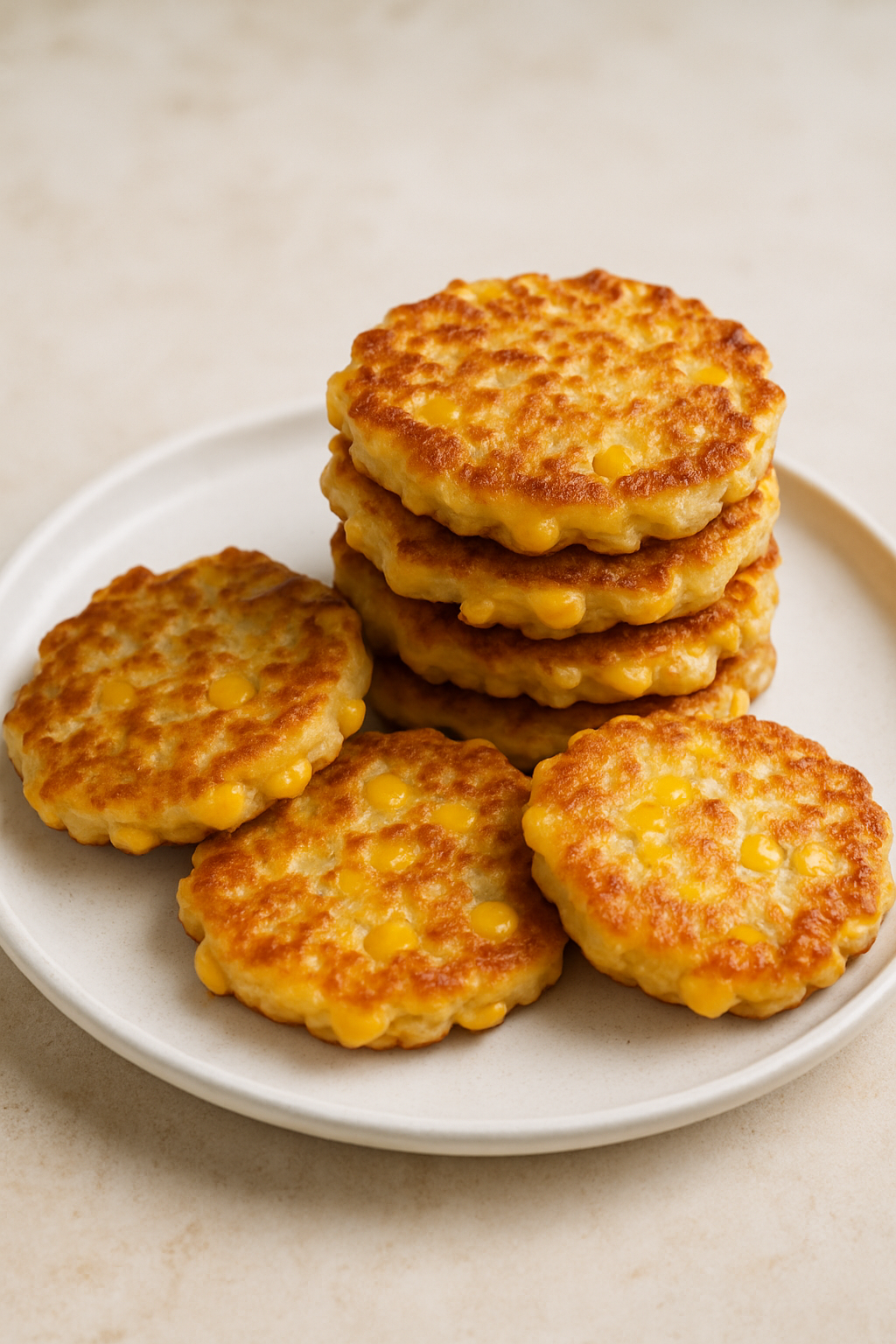 Sweetcorn & Cheddar Fritters - A delicious recipe ready in 20 minutes