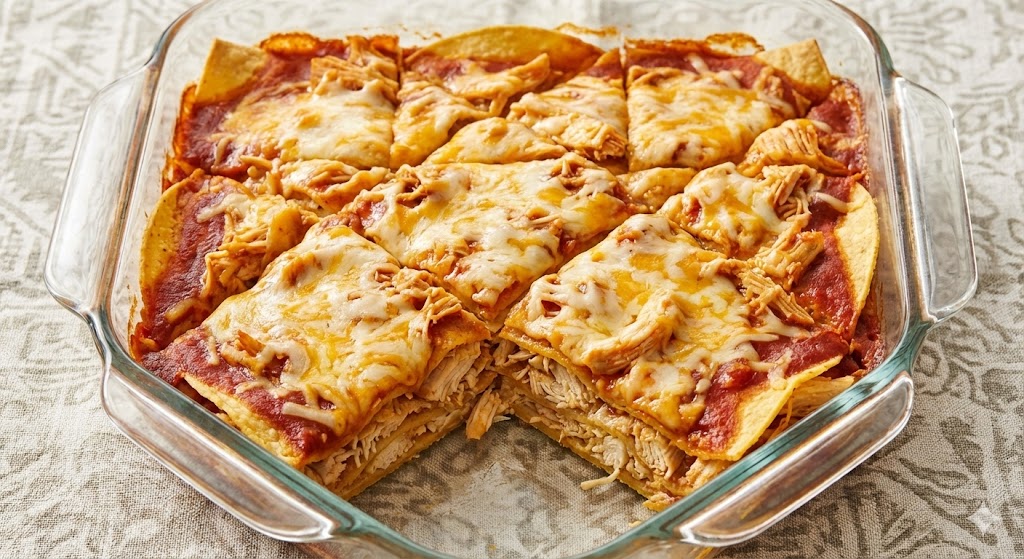 Enchilada Casserole - A delicious recipe ready in 30 minutes
