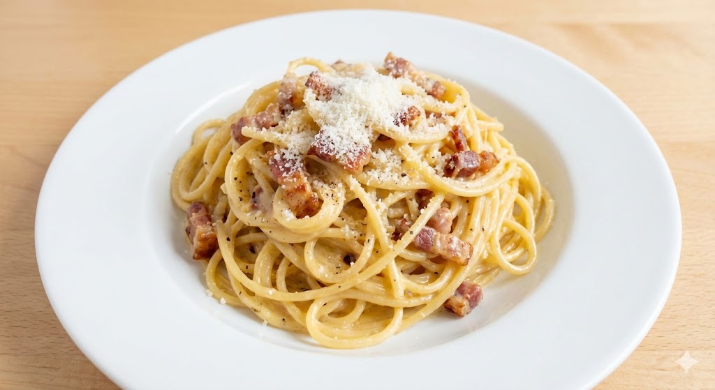 Pasta Carbonara - A delicious recipe ready in 25 minutes